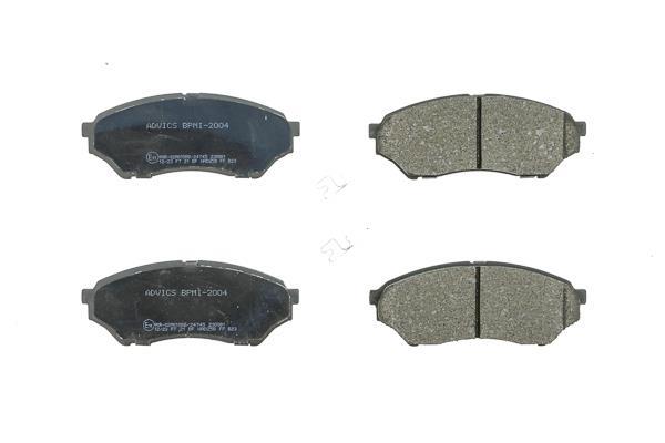 Jeu de 4 plaquettes de frein AISIN ref. BPMI-2004